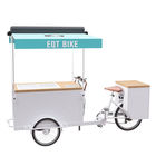 300KG 높은 적재 능력을 가진 옥외 Eco 친절한 아이스크림 자전거 손수레