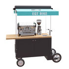 4 바퀴는 카트를 파는 300KG 나무로된 자전거 커피를 로딩합니다