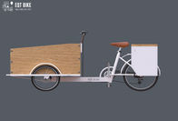 다중기능 세발 자전거 카고 바이크 성인들 3은 화물 세발 자전거를 움직입니다