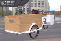 다중기능적인 150 킬로그램 로드 디스크 브레이크 페달 세발 자전거 카고 바이크