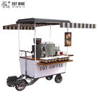 네 바퀴 전기적 스쿠터 커피 자전거 카트 IPX4 18KM/H