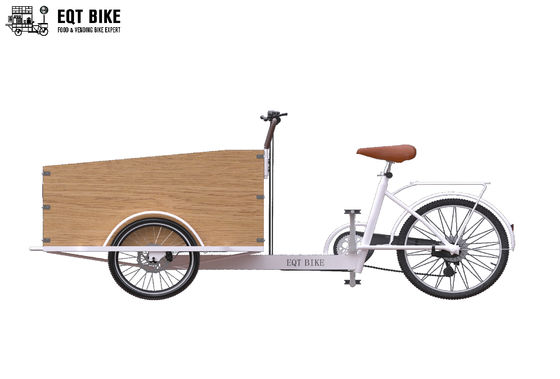 다중기능적인 150 킬로그램 로드 디스크 브레이크 페달 세발 자전거 카고 바이크